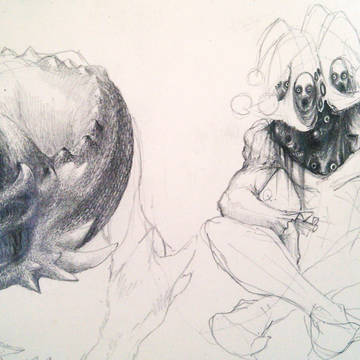 素描怪物(未完成 P.Q