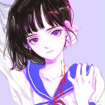 血に染そまる