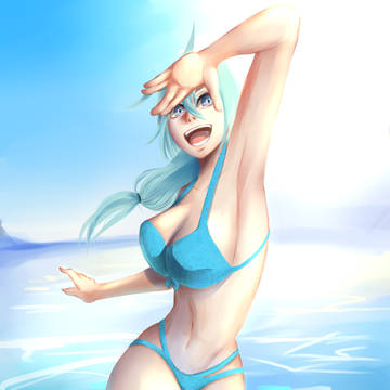 夏日海灘
