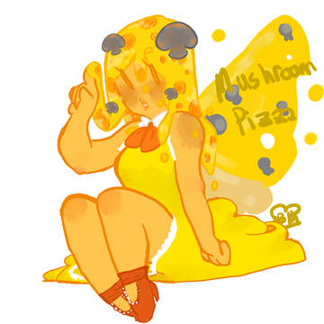 [OC] Pizza Girl