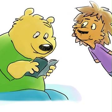 bear and lion