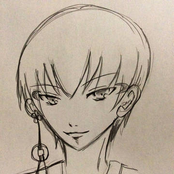 【落書き】白澤【下書き】