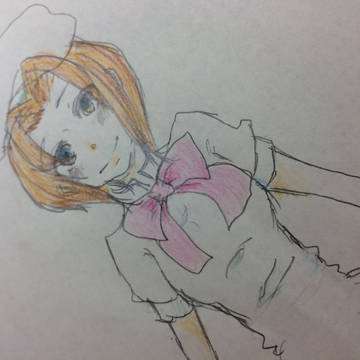 竜宮レナ【色鉛筆】