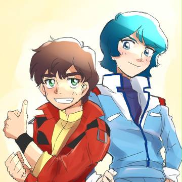 ジュドーとカミーユ