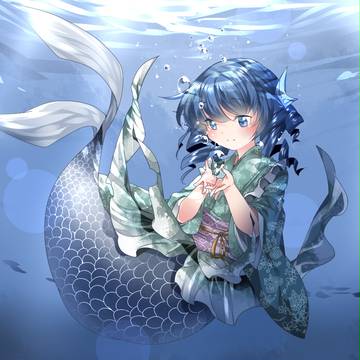 わかさぎ姫の休息