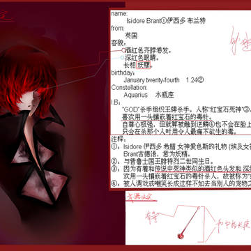 【人设】【Isidore Brant】
