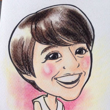 似顔絵 女優 長澤まさみ