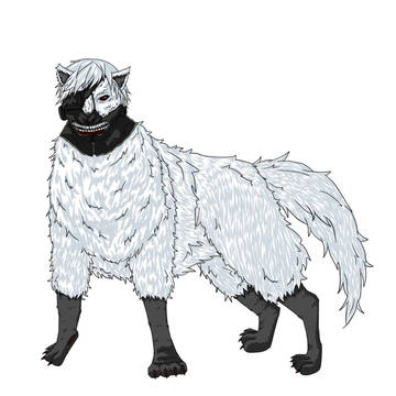【擬獣化】白カネキ【東京喰種】