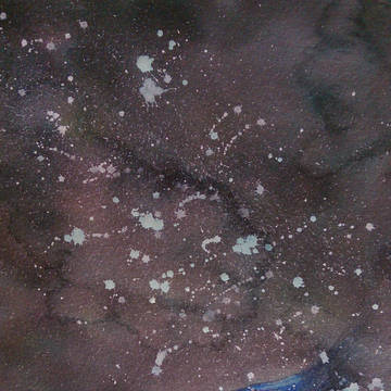 水面の星