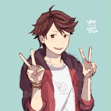及川さんのおたおめとらくがき
