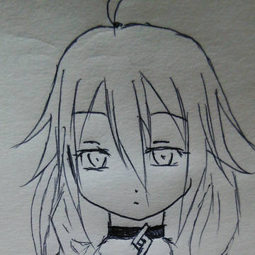 ペンで描いたいあちゃん