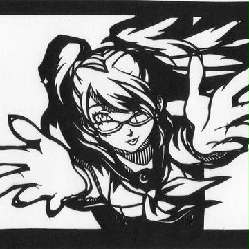 【切り絵】 久慈川りせ