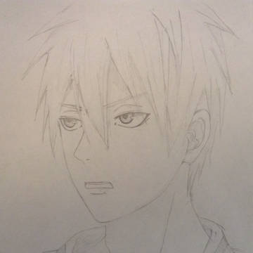 黒子のバスケ 赤司征十郎 模写