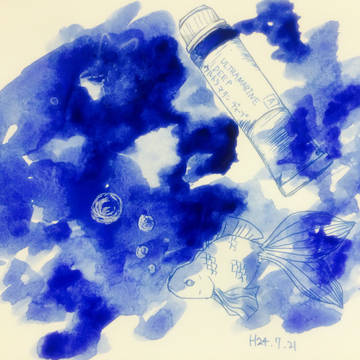 お気に入りの絵具