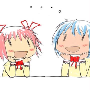まどかちゃんとさやかちゃん