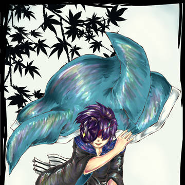 【面隠しの街】鴉