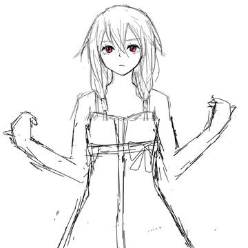 楪いのり　落書き