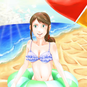 真夏のお嬢さん