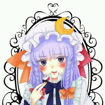 おめかしパチュリー