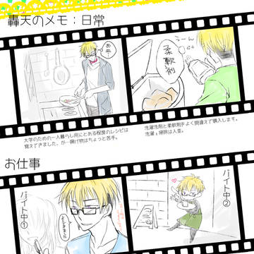 【男子同居中!】轟天の補足