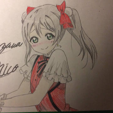 にこにー描いてみたったー
