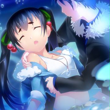我與表妹在水族館