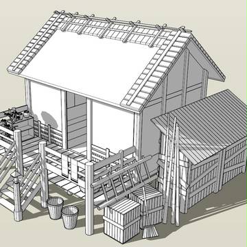 木质小屋