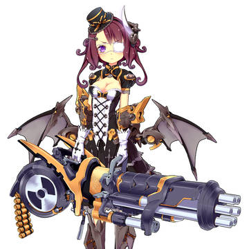 少女兵器webのイラスト　『レナ』
