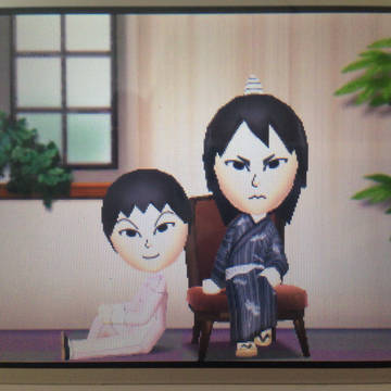 鬼灯と白澤のMiiを作ってみた