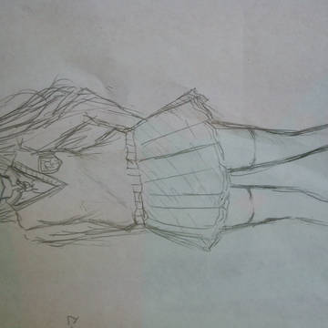 歪んでる…女の子