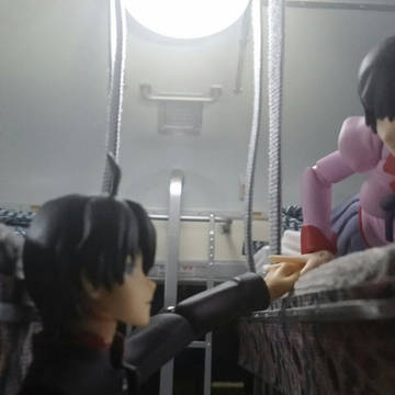 夜は更けて消灯の時間