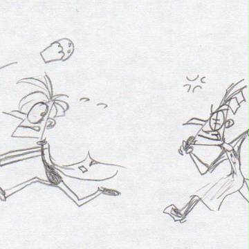 落書きと練習