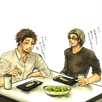 【男子同居中！】食事風景