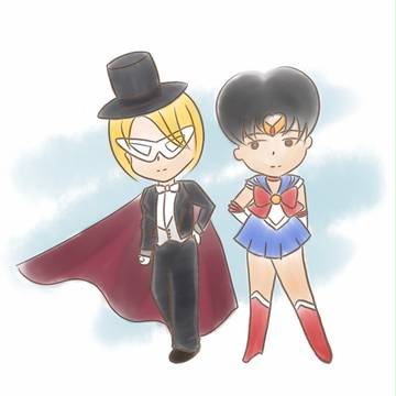 セーラーリヴァイとぺトラ仮面様