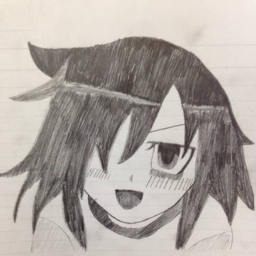 初めての模写！もこっち！！！
