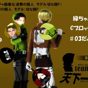 第一回teamリヴァイ_エレン総選挙