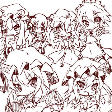 ワンドロ&落書き まとめ