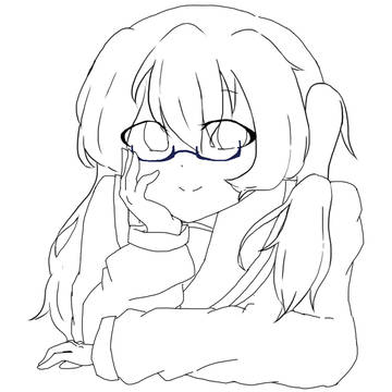 フリーアイコン　塗り絵