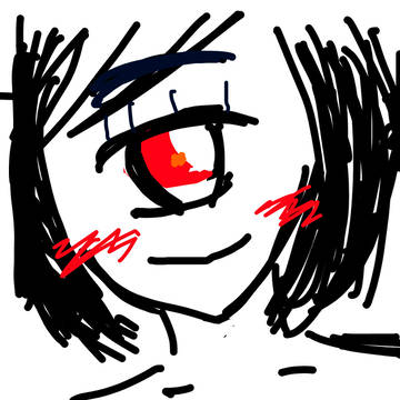 指でお絵描き