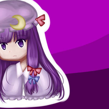 落書き　パチュリー