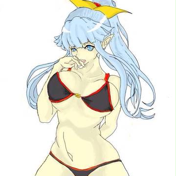 夏と水着とエルフ！