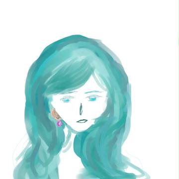 青