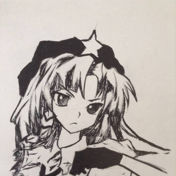 筆ペンでヘイちゃん