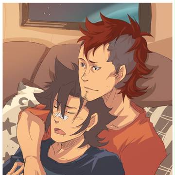 Sleepy Daichi Watchful Hoshinari