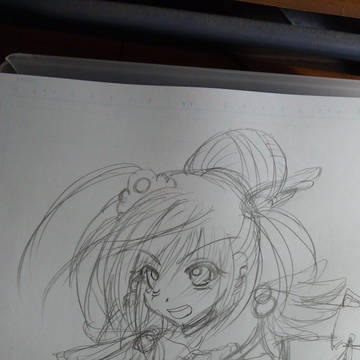 きゅあさにーさん。どなたか塗ってくださると嬉しいです♪