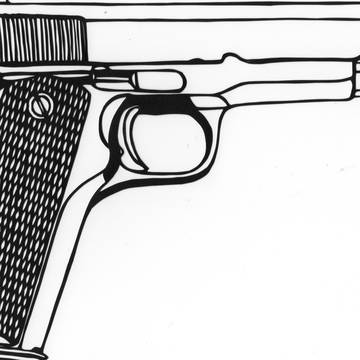 切り絵 コルトガバメント