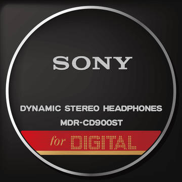 SONY MDR-CD900STのハウジング側面のトレス