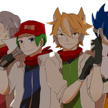 やとわれ遊撃隊　※擬人化