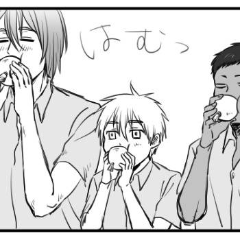 [紫黒ちゃんに横恋慕]紫黒＋青