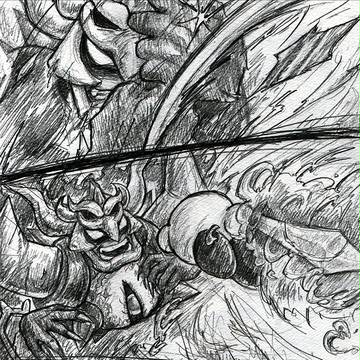 第四戦めの撃破シーン